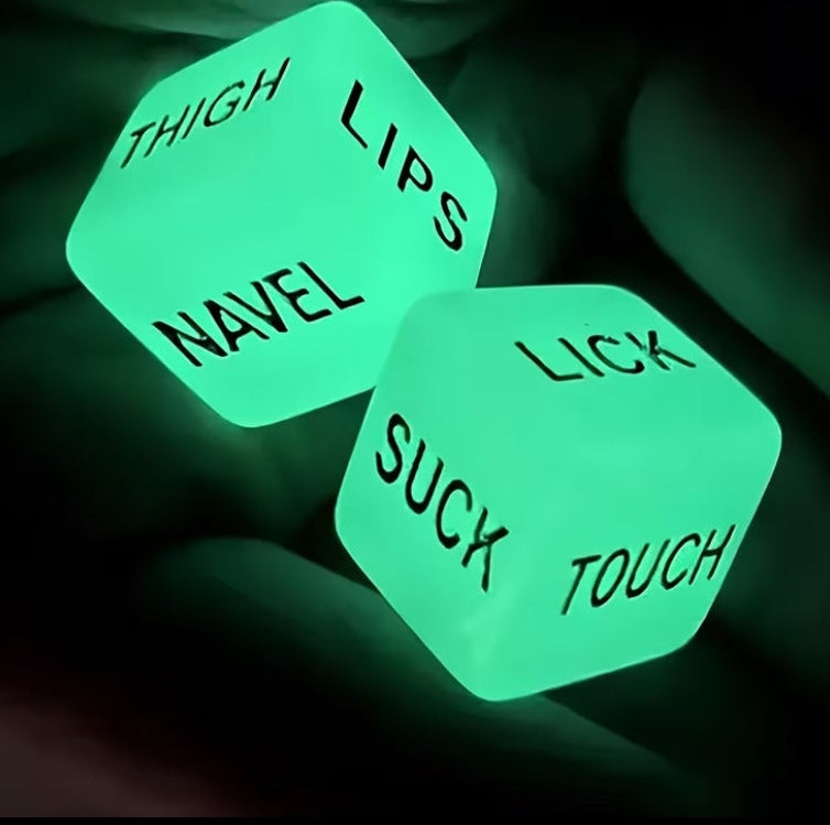 Glow in the Dark Sex Dice