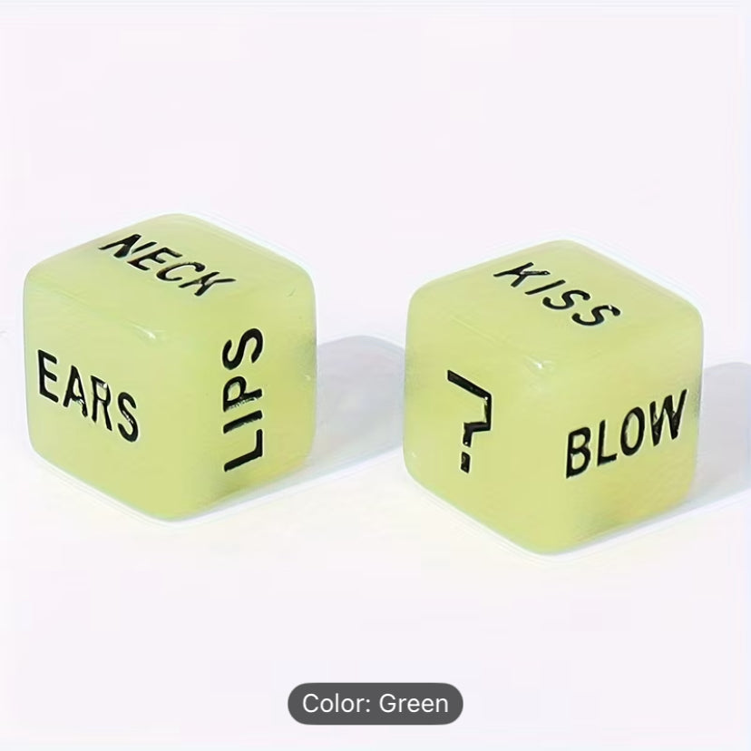 Glow in the Dark Sex Dice