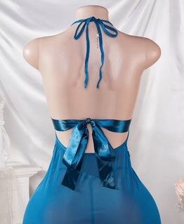 Full body lingerie-Blue