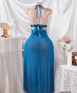 Full body lingerie-Blue